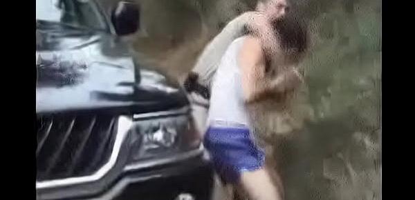  Bad Cop fucking in forest
